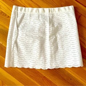 J crew mini skirt